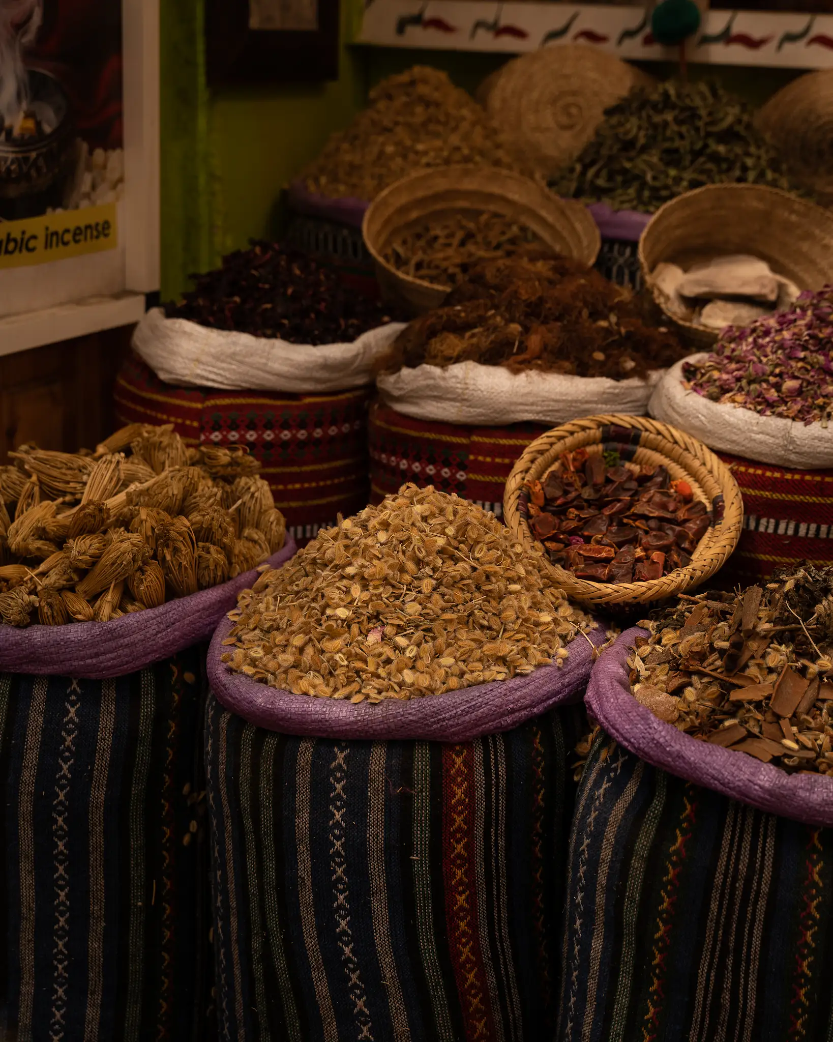 Spices shop in Marrakech