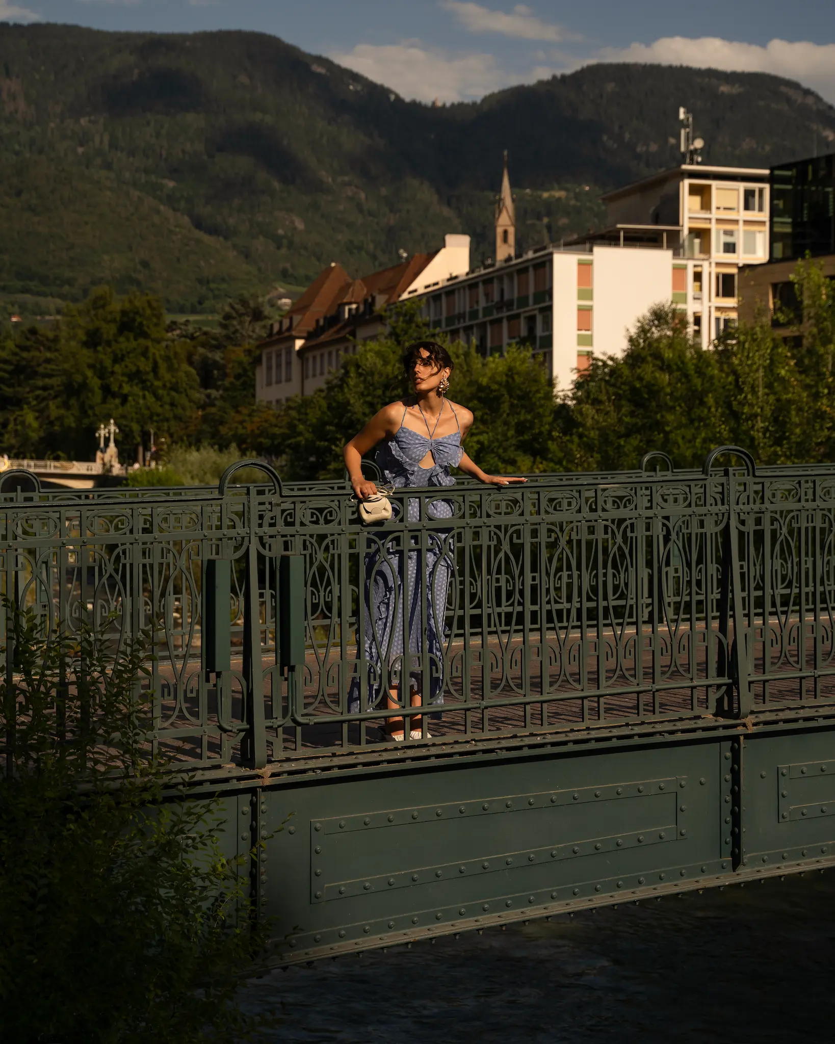 A woman in Merano