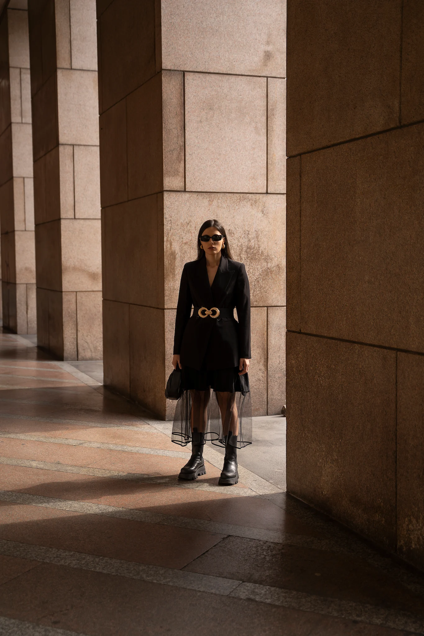 A woman in Milan with Copenhagen Studio
