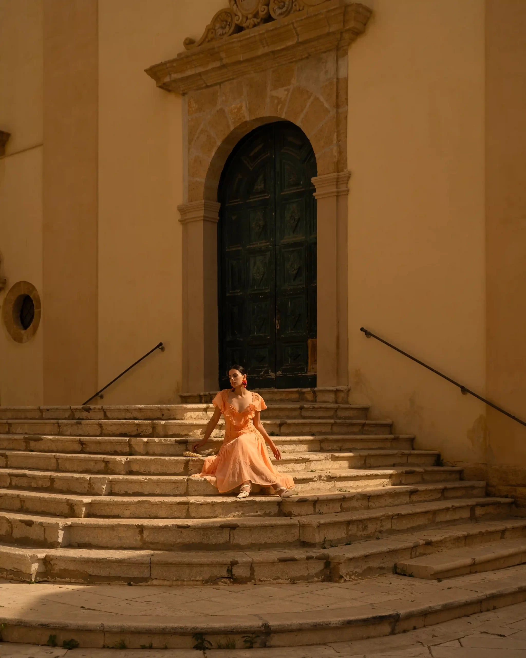 A woman in Mazara del Vallo